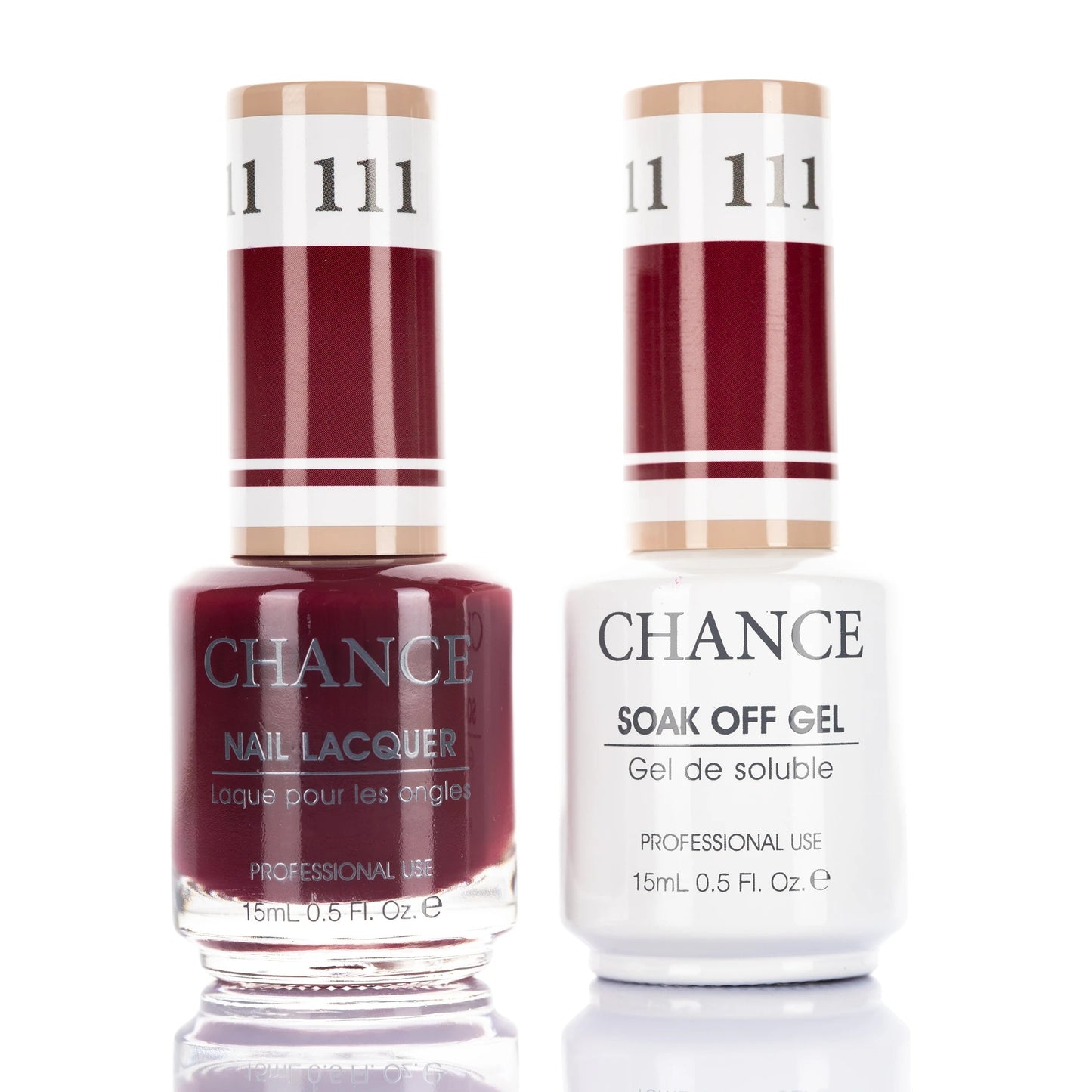 Chance Gel Polish & Nail Lacquer (by Cre8tion), 111, 0.5oz