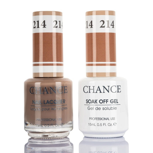 Chance Gel Polish & Nail Lacquer (by Cre8tion), 214, 0.5oz