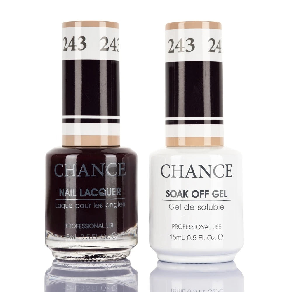 Chance Gel Polish & Nail Lacquer (by Cre8tion), 243, 0.5oz