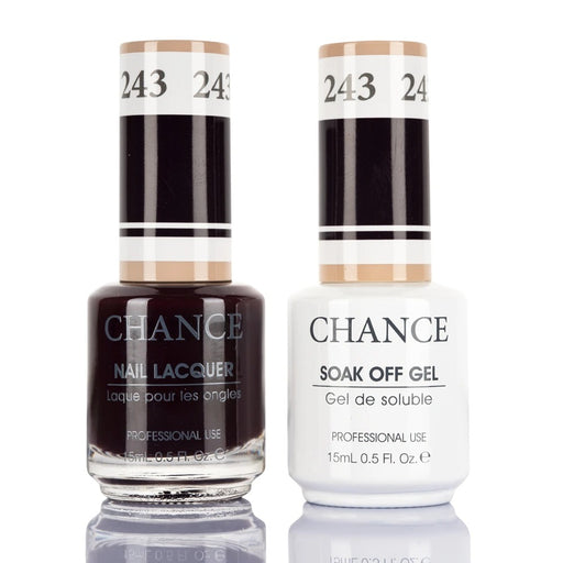 Chance Gel Polish & Nail Lacquer (by Cre8tion), 243, 0.5oz