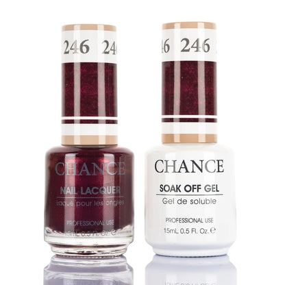 Chance Gel Polish & Nail Lacquer (by Cre8tion), 246, 0.5oz