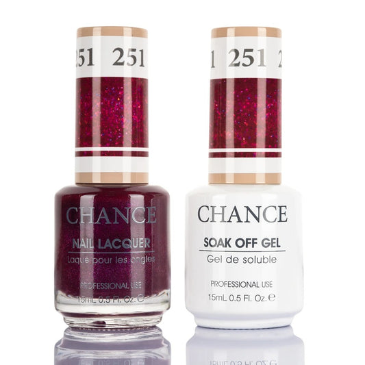 Chance Gel Polish & Nail Lacquer (by Cre8tion), 251, 0.5oz