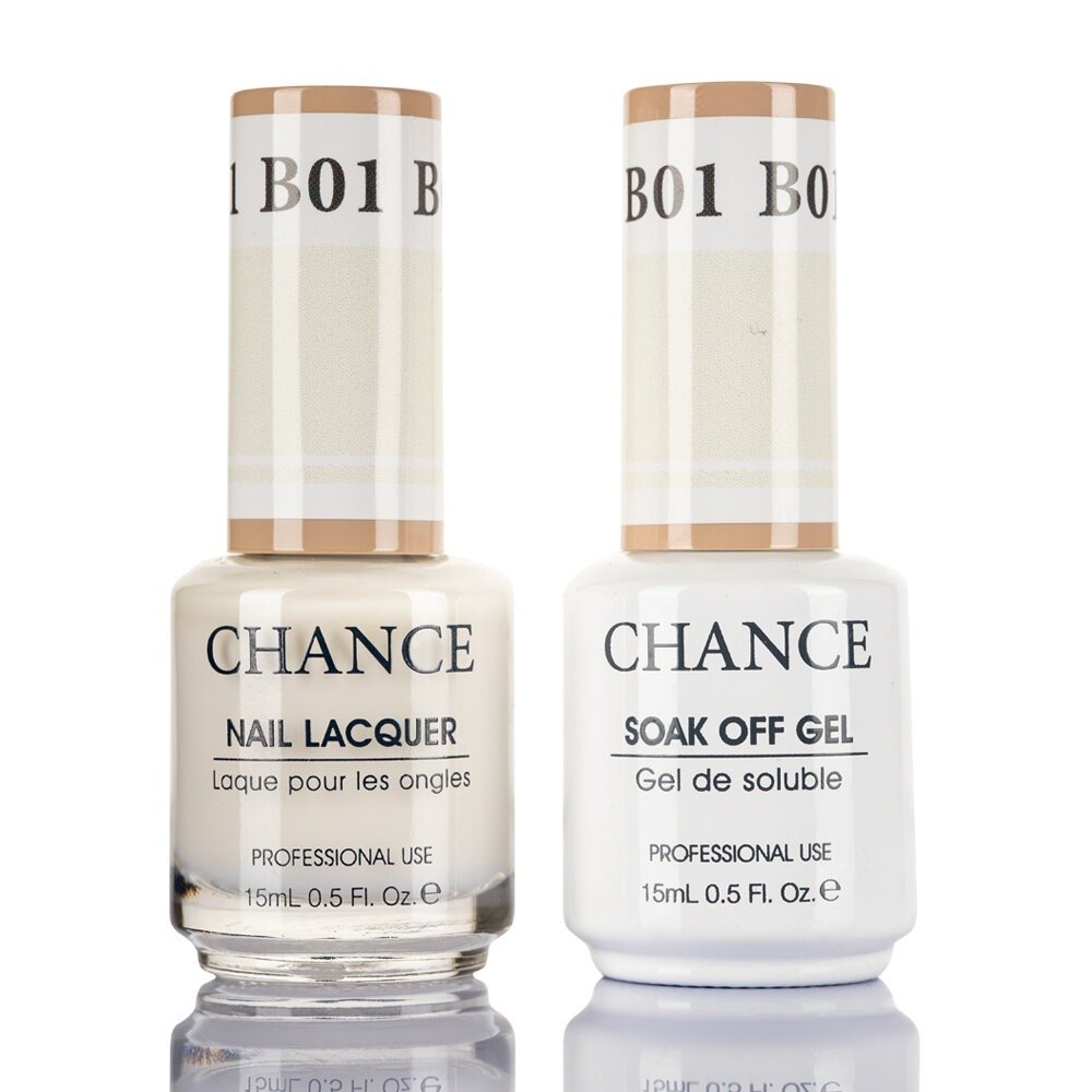 Chance Gel Polish & Nail Lacquer (by Cre8tion), BARE Collection, B01 (Matching OPI H22), 0.5oz