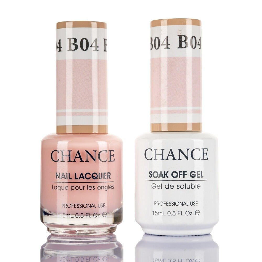 Chance Gel Polish & Nail Lacquer (by Cre8tion), BARE Collection, B04 (Matching OPI T69), 0.5oz