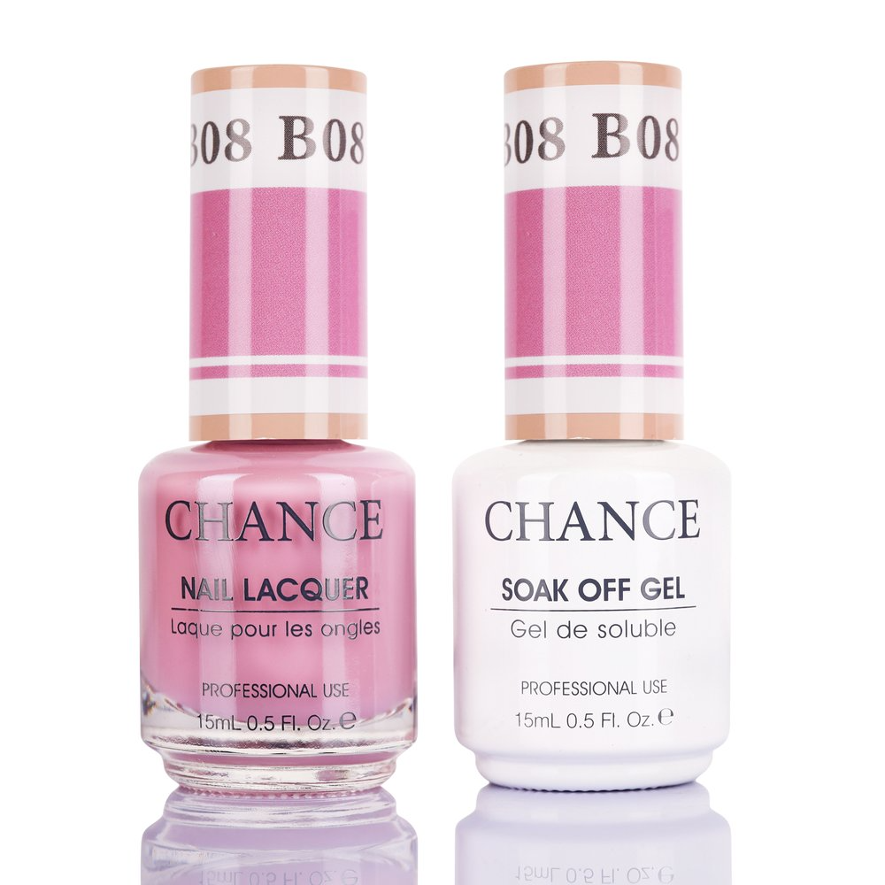 Chance Gel Polish & Nail Lacquer (by Cre8tion), BARE Collection, B08 (Matching iGel 006), 0.5oz