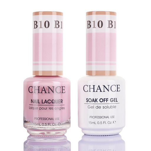 Chance Gel Polish & Nail Lacquer (by Cre8tion), BARE Collection, B10 (Matching iGel 009), 0.5oz