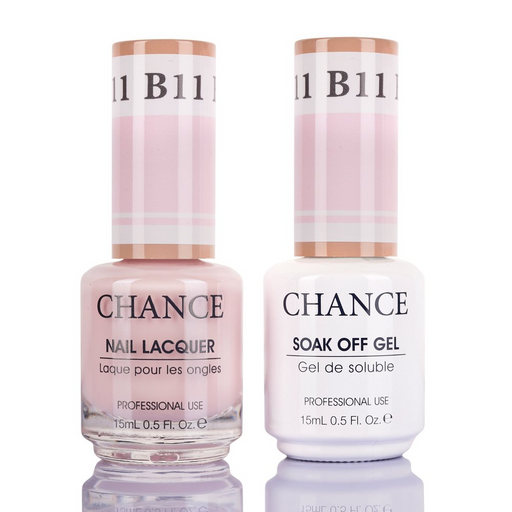 Chance Gel Polish & Nail Lacquer (by Cre8tion), BARE Collection, B11 (Matching iGel 165), 0.5oz