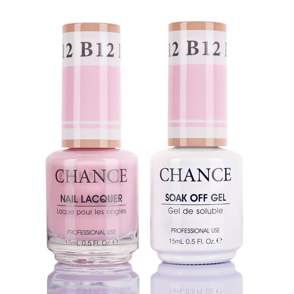 Chance Gel Polish & Nail Lacquer (by Cre8tion), BARE Collection, B12 (Matching iGel 166), 0.5oz