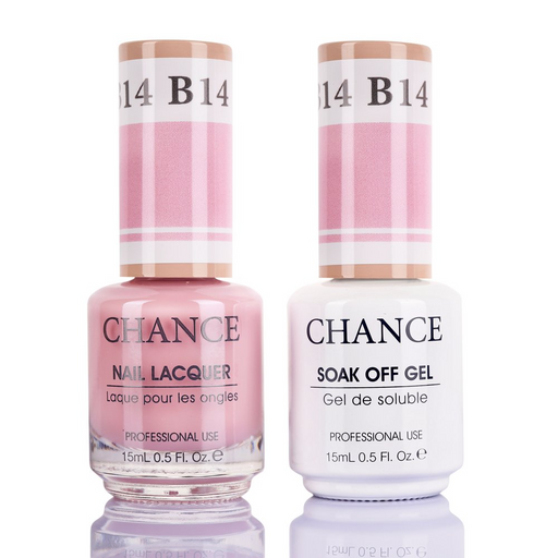 Chance Gel Polish & Nail Lacquer (by Cre8tion), BARE Collection, B14, 0.5oz