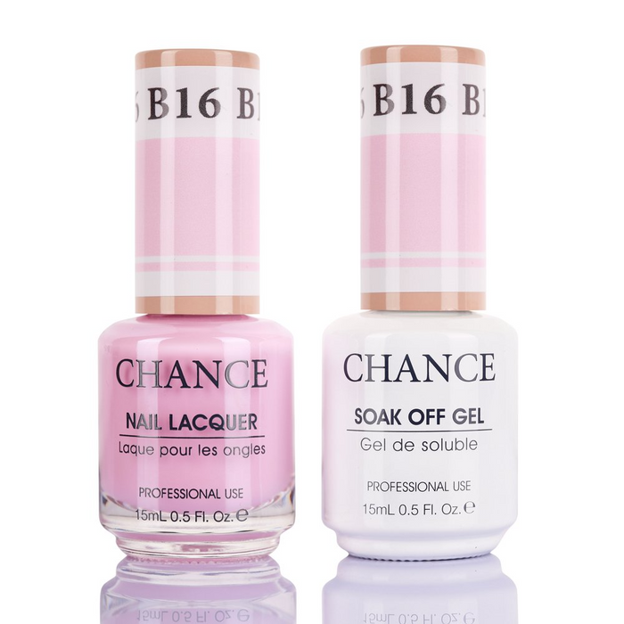 Chance Gel Polish & Nail Lacquer (by Cre8tion), BARE Collection, B16, 0.5oz