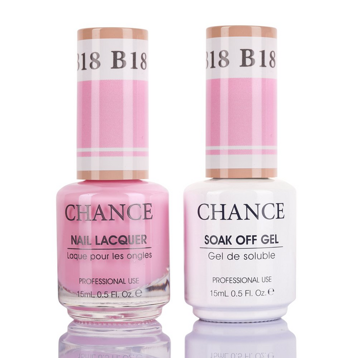 Chance Gel Polish & Nail Lacquer (by Cre8tion), BARE Collection, B18, 0.5oz
