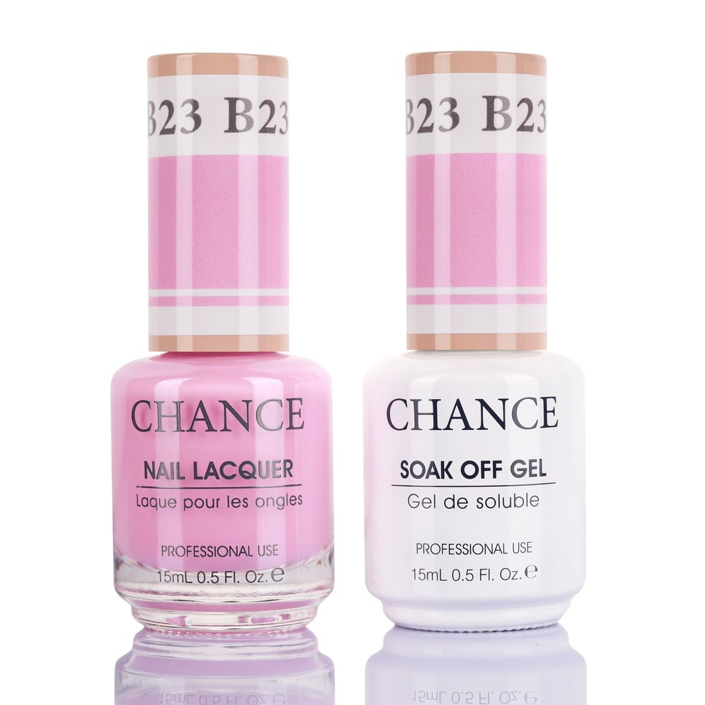 Chance Gel Polish & Nail Lacquer (by Cre8tion), BARE Collection, B23, 0.5oz