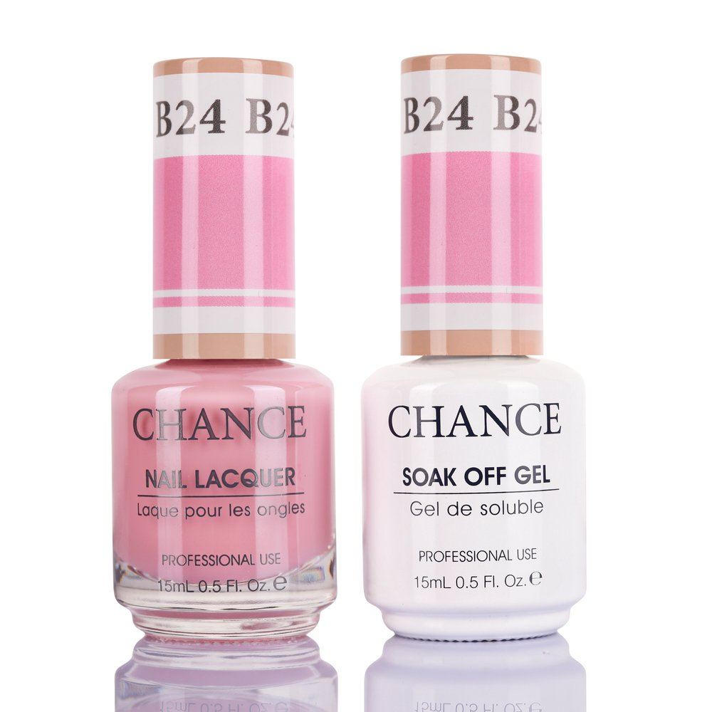 Chance Gel Polish & Nail Lacquer (by Cre8tion), BARE Collection, B24, 0.5oz