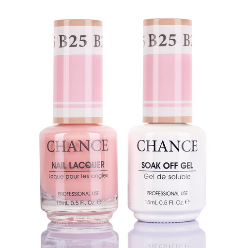 Chance Gel Polish & Nail Lacquer (by Cre8tion), BARE Collection, B25, 0.5oz