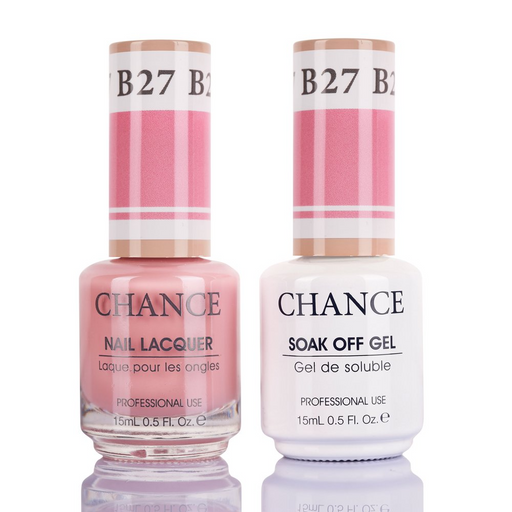 Chance Gel Polish & Nail Lacquer (by Cre8tion), BARE Collection, B27 (Matching iGel 175), 0.5oz
