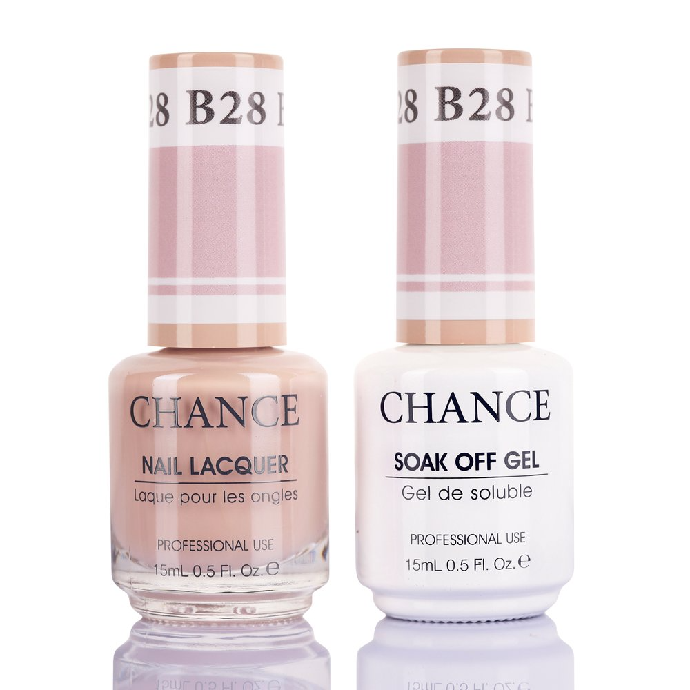 Chance Gel Polish & Nail Lacquer (by Cre8tion), BARE Collection, B28 (Matching iGel 175), 0.5oz