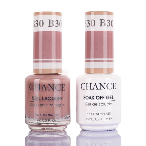 Chance Gel Polish & Nail Lacquer (by Cre8tion), Bare Collection, B30, 0.5oz, 0916-1329
