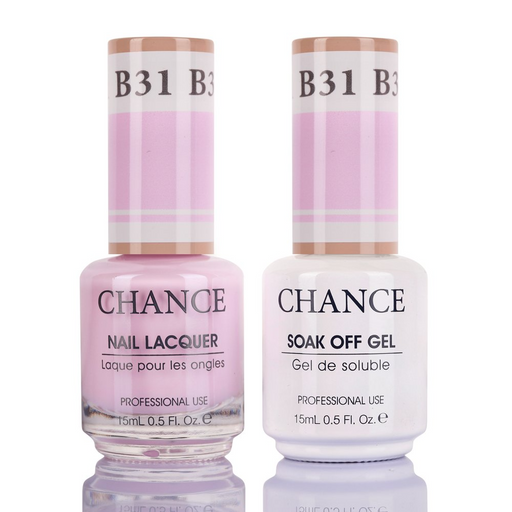 Chance Gel Polish & Nail Lacquer (by Cre8tion), Bare Collection, B31, 0.5oz, 0916-1329