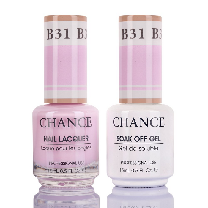 Chance Gel Polish & Nail Lacquer (by Cre8tion), BARE Collection, B31, 0.5oz