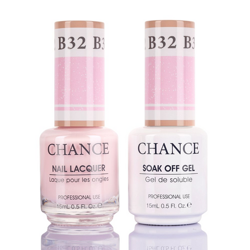 Chance Gel Polish & Nail Lacquer (by Cre8tion), Bare Collection, B32 (Matching OPI N51), 0.5oz, 0916-1329