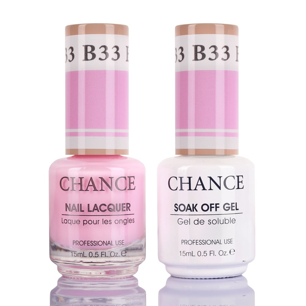 Chance Gel Polish & Nail Lacquer (by Cre8tion), BARE Collection, B33 (Matching OPI H39), 0.5oz