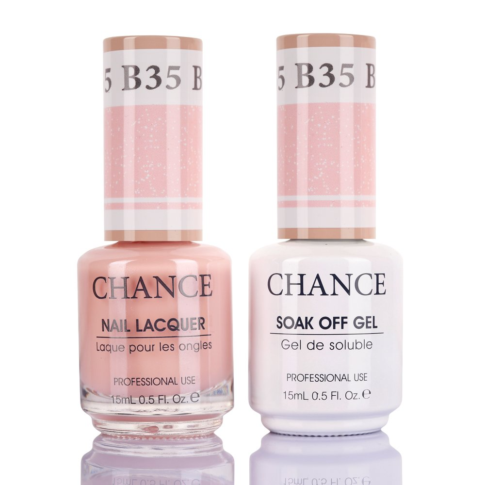 Chance Gel Polish & Nail Lacquer (by Cre8tion), BARE Collection, B35, 0.5oz
