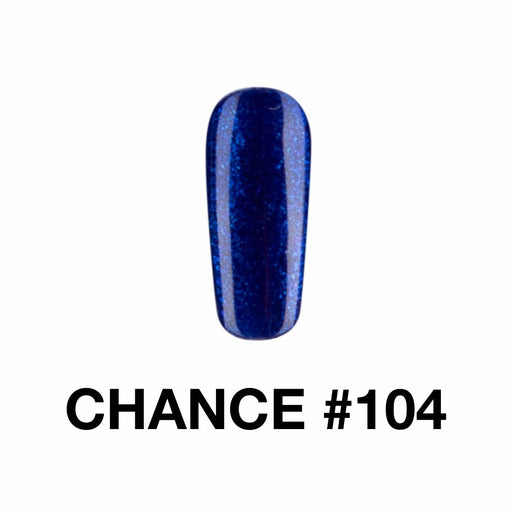 Chance Gel Polish & Nail Lacquer (by Cre8tion), 104, 0.5oz