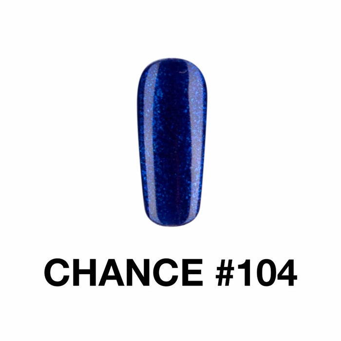 Chance Gel Polish & Nail Lacquer (by Cre8tion), 104, 0.5oz