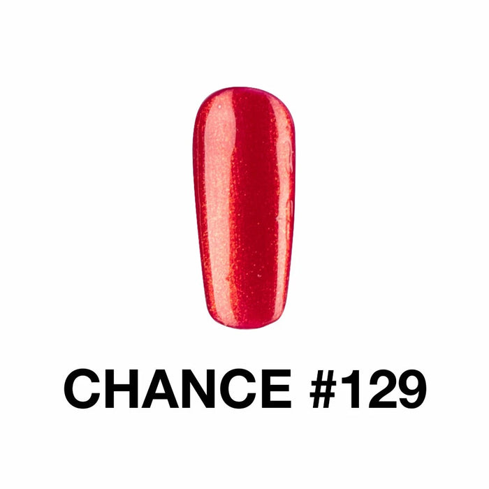 Chance Gel Polish & Nail Lacquer (by Cre8tion), 129, 0.5oz