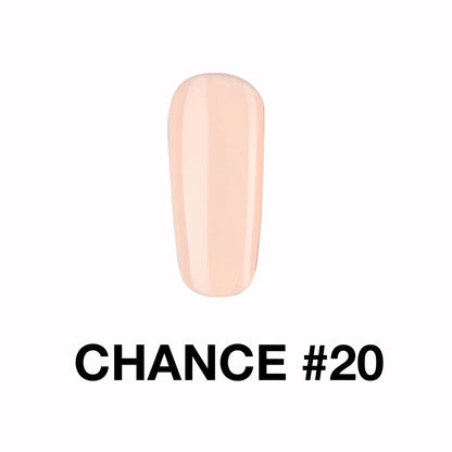 Chance Gel Polish & Nail Lacquer (by Cre8tion), 020, 0.5oz