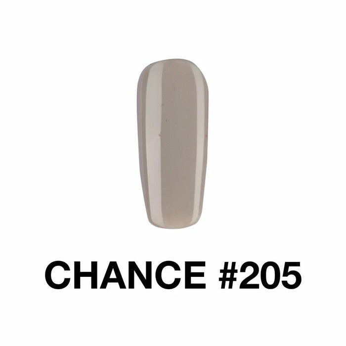 Chance Gel Polish & Nail Lacquer (by Cre8tion), 205, 0.5oz