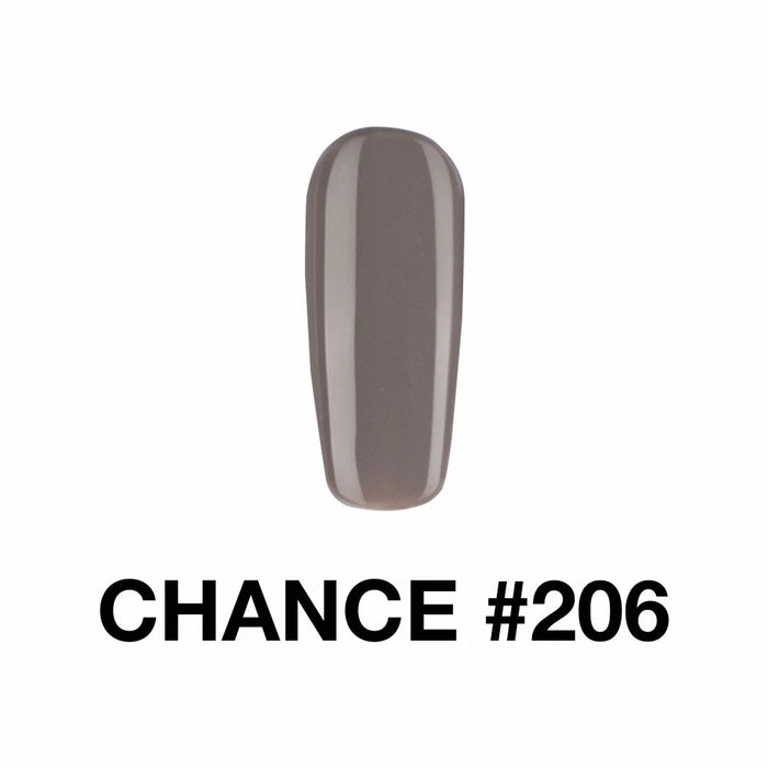 Chance Gel Polish & Nail Lacquer (by Cre8tion), 206, 0.5oz