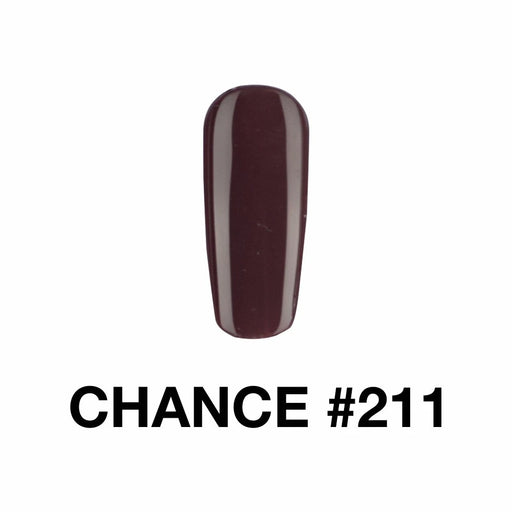 Chance Gel Polish & Nail Lacquer (by Cre8tion), 211, 0.5oz