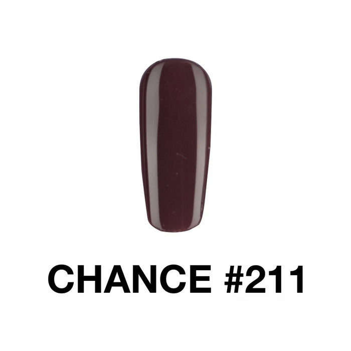 Chance Gel Polish & Nail Lacquer (by Cre8tion), 211, 0.5oz