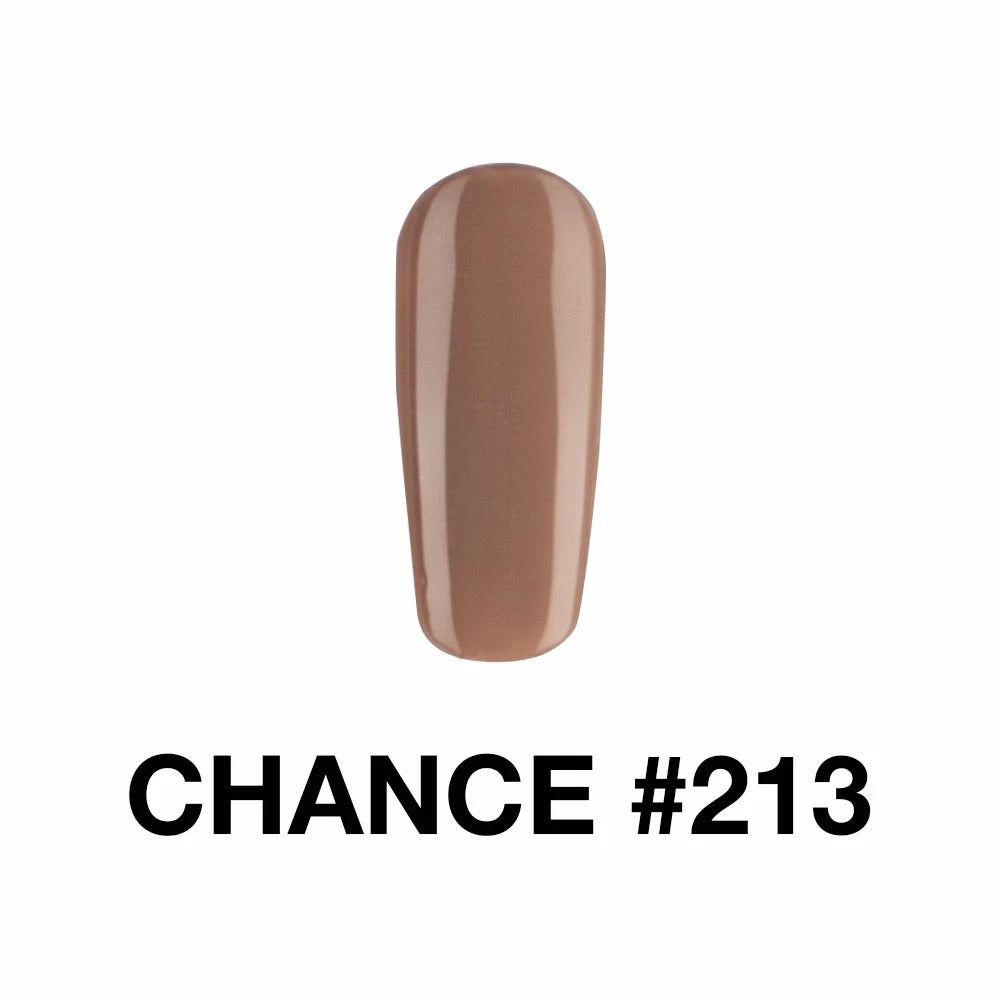 Chance Gel Polish & Nail Lacquer (by Cre8tion), 213, 0.5oz