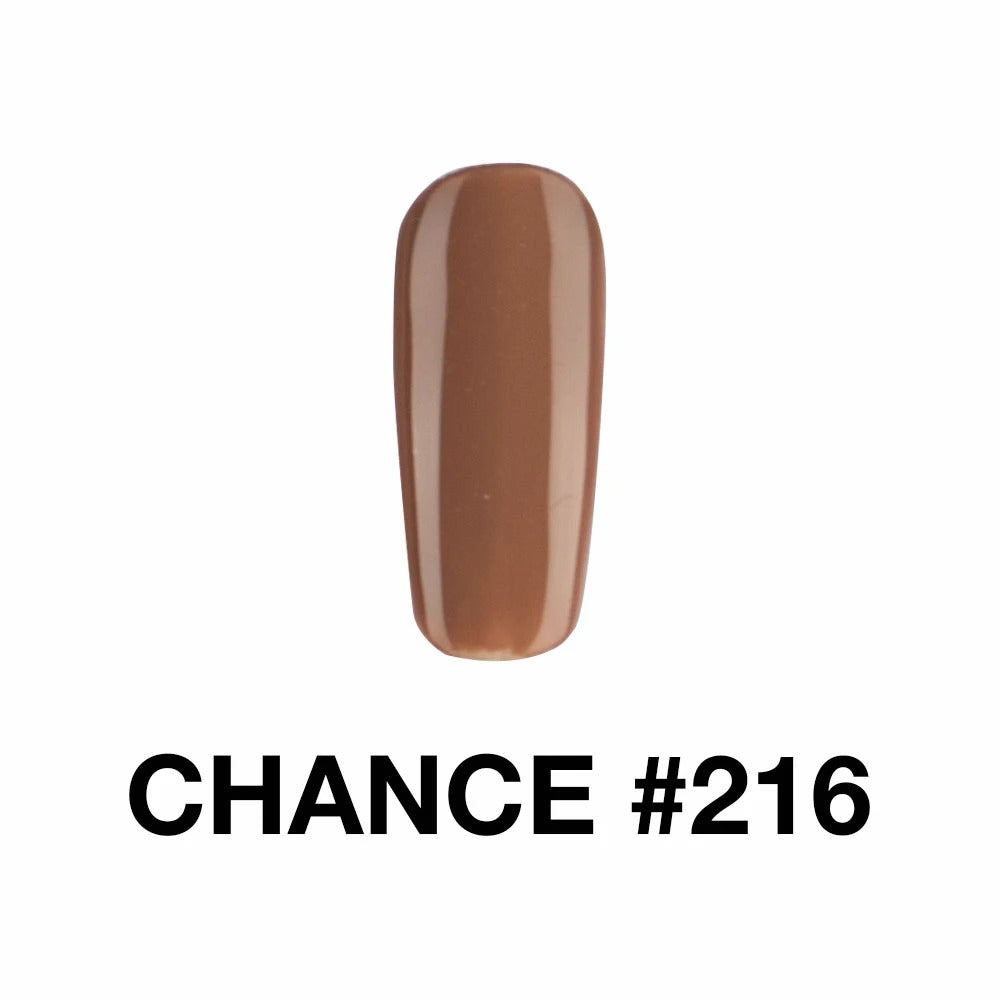 Chance Gel Polish & Nail Lacquer (by Cre8tion), 216, 0.5oz