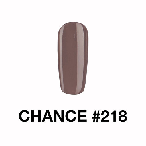 Chance Gel Polish & Nail Lacquer (by Cre8tion), 218, 0.5oz