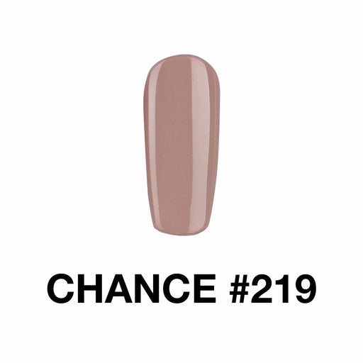 Chance Gel Polish & Nail Lacquer (by Cre8tion), 219, 0.5oz