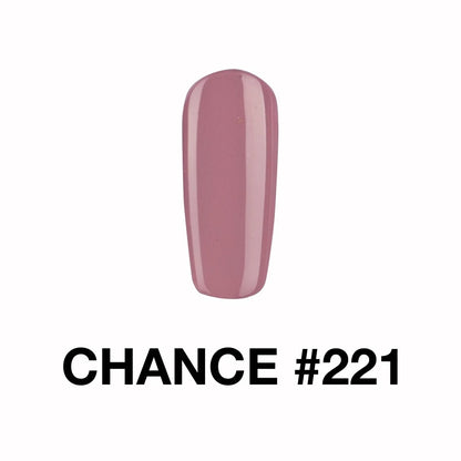 Chance Gel Polish & Nail Lacquer (by Cre8tion), 221, 0.5oz