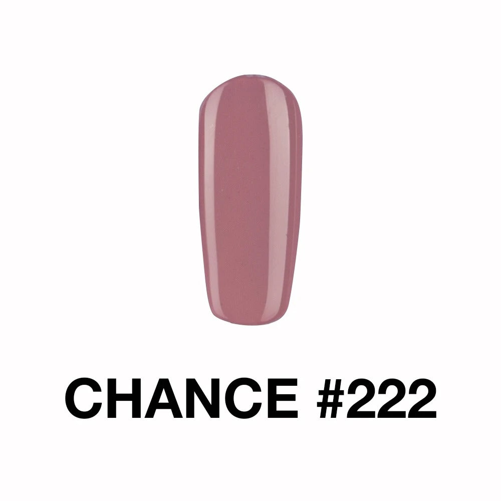 Chance Gel Polish & Nail Lacquer (by Cre8tion), 222, 0.5oz