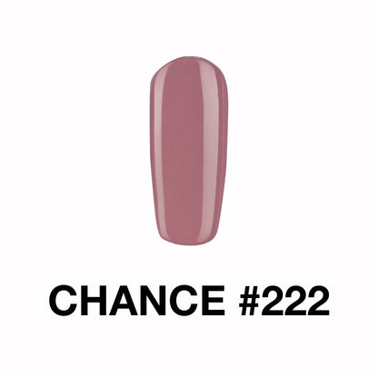 Chance Gel Polish & Nail Lacquer (by Cre8tion), 222, 0.5oz