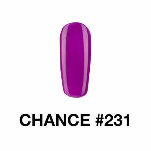 Chance Gel Polish & Nail Lacquer (by Cre8tion), 231, 0.5oz