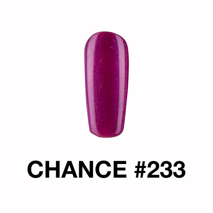 Chance Gel Polish & Nail Lacquer (by Cre8tion), 233, 0.5oz
