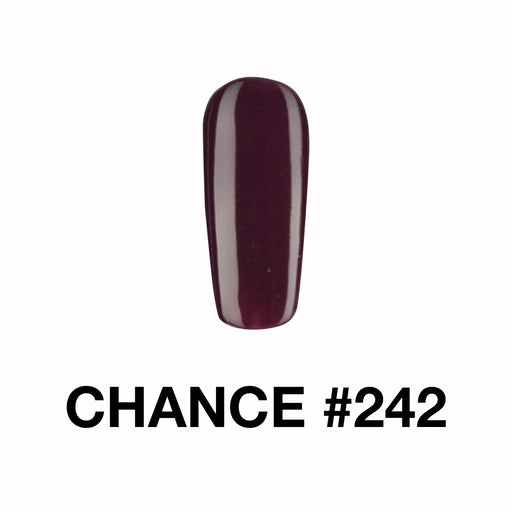 Chance Gel Polish & Nail Lacquer (by Cre8tion), 242, 0.5oz