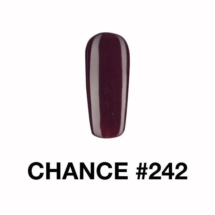 Chance Gel Polish & Nail Lacquer (by Cre8tion), 242, 0.5oz