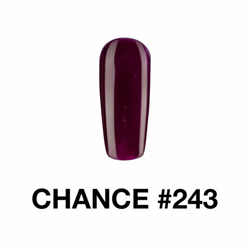 Chance Gel Polish & Nail Lacquer (by Cre8tion), 243, 0.5oz