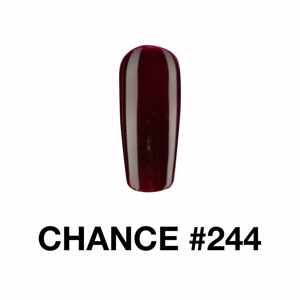 Chance Gel Polish & Nail Lacquer (by Cre8tion), 244, 0.5oz