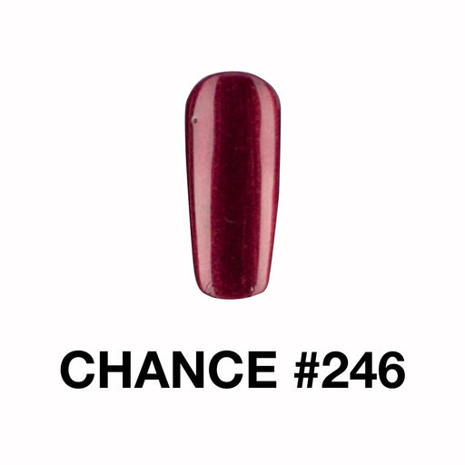 Chance Gel Polish & Nail Lacquer (by Cre8tion), 246, 0.5oz