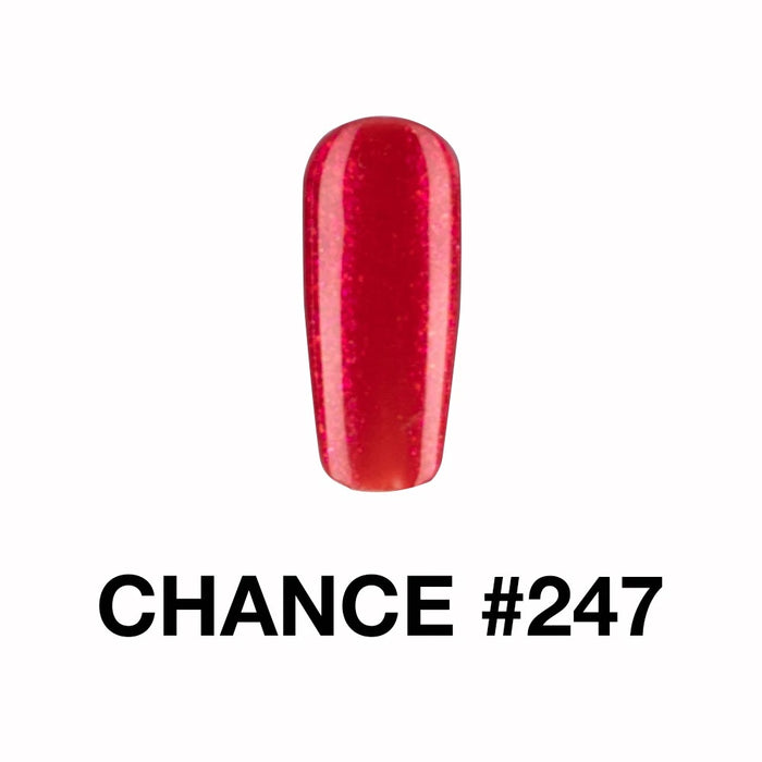 Chance Gel Polish & Nail Lacquer (by Cre8tion), 247, 0.5oz