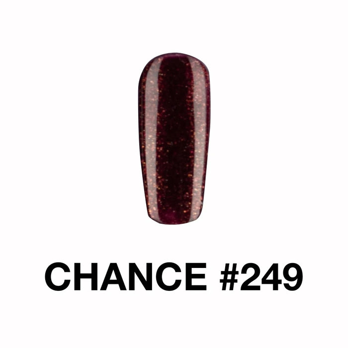 Chance Gel Polish & Nail Lacquer (by Cre8tion), 249, 0.5oz
